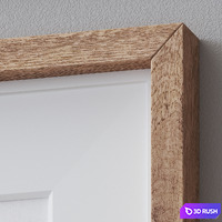 Photo Frames Set 1017 3D Model Vray, Corona