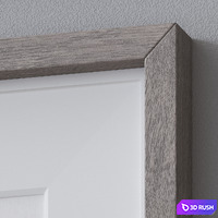 Photo Frames Set 1017 3D Model Vray, Corona