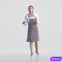 Kay 2014 3D Model Vray, Corona