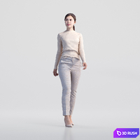 Kelly 1944 3D Model Vray, Corona