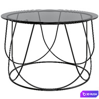 Coffee table Sedia Bubble 3D Model Vray