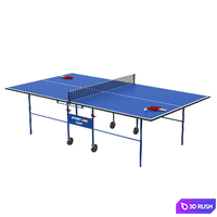Ping pong table 3D Model Vray, Corona
