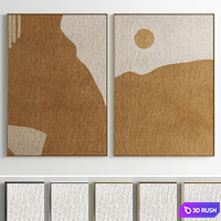 Photo frame 117 3D Model Vray, Corona