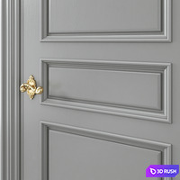 Door 418 3D Model Vray