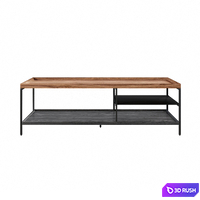 Walnut coffee table Tidder AM.PM 3D Model Corona