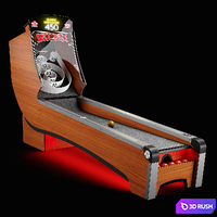 Skee-Ball Home Arcade Premium 3D Model Corona