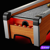 Skee-Ball Home Arcade Premium 3D Model Corona