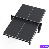 Indoor Sponeta SDL black tennis table 3D Model Vray, Corona