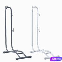 Bike holder set 3D Model Corona