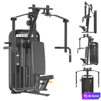 DHZ Fitness E-7007 Pearl Delt Pec Fly 3D Model