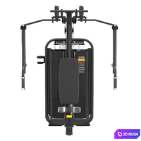 DHZ Fitness E-7007 Pearl Delt Pec Fly 3D Model Vray, Corona