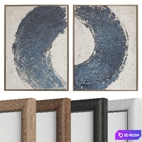 Minimalist Abstract Painting №57 3D Model