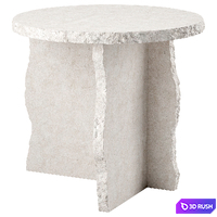 Mineral Sculptural Table 3D Model Corona