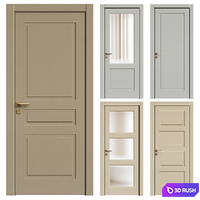 Interior door 106 3D Model Vray, Corona