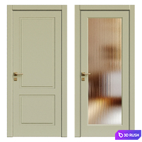 Interior door 106 3D Model Vray, Corona