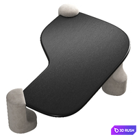 Coffee table Hippo Black manner &amp; matter 3D Model Vray, Corona