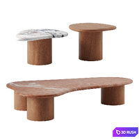 SKIMMING coffee tables by SSS Atelier 3D Model Corona