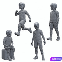 Baby clothes 4 3D Model Corona