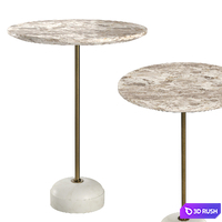 Fleet Side Table 3D Model Vray, Corona