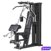 Unica Technogym exercise machine 3D Model Vray