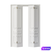 Classic folding doors (3 positions) 3D Model Corona