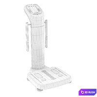 InBody 970 Body Analyzer 3D Model Vray