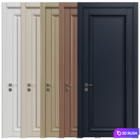 Interior Doors 256 3D Model Vray, Corona