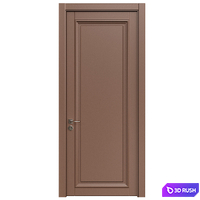 Interior Doors 256 3D Model Vray, Corona