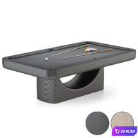 MONO Pool Table 3D Model Vray, Corona