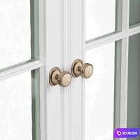 Classic door 2 3D Model Corona