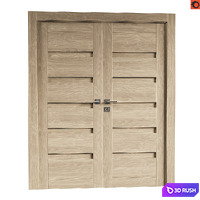 MODERN INTERIOR DOOR 15-2 3D Model Corona