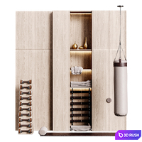 Gym equipment 06 3D Model Corona