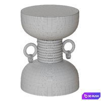 Coffee table Toumtamtoum-Toum 3D Model Corona