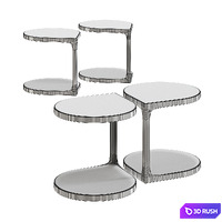 Coot by Tacchini Side Table 3D Model Vray, Corona