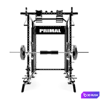 Primal Rack Bundle Gym Equipment 3D Model Vray