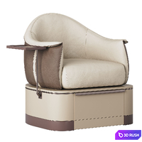 Pedicure Spa Chair Glorall 3D Model Corona