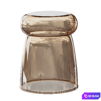 Vidrio table La Redoute 3D Model Corona