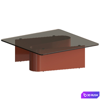 Bender Coffee Table 3D Model Corona