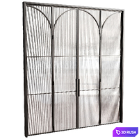Glass Door 36 3D Model Corona