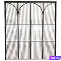 Glass Door 36 3D Model Corona