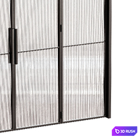 Glass Door 36 3D Model Corona
