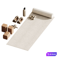 Yoga Studio 3D Model Corona