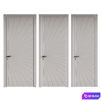 Alba volhovec doors - Interior door 266 - modern door 3D Model Vray, Corona