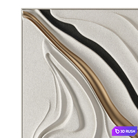 Wall Decor 37 3D Model Vray, Corona