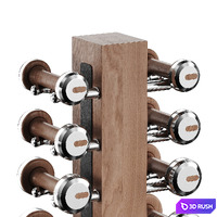 COLMIA™ LIGHT - Dumbbells With Vertical Rack 3D Model Corona