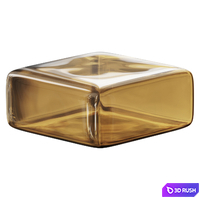 Lokum Blown glass coffee table 3D Model Corona
