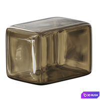 Lokum Blown glass coffee table 3D Model Corona