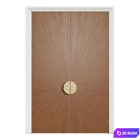Rift volhovec concealed door - Interior door 272 - double - single 3D Model Vray, Corona