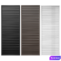 Animated Levante sliding partitions from ADL 3D Model Vray, Corona