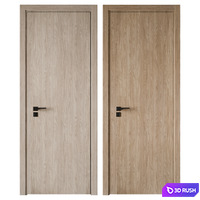 Door set 09 3D Model Corona